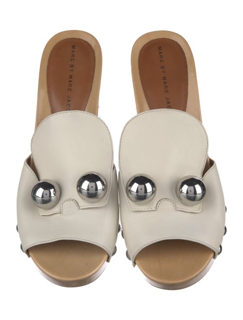 Marc by Marc Jacobs Leather Slides