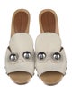 Marc by Marc Jacobs Leather Slides