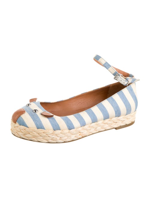 Marc by Marc Jacobs Canvas Striped Espadrilles
