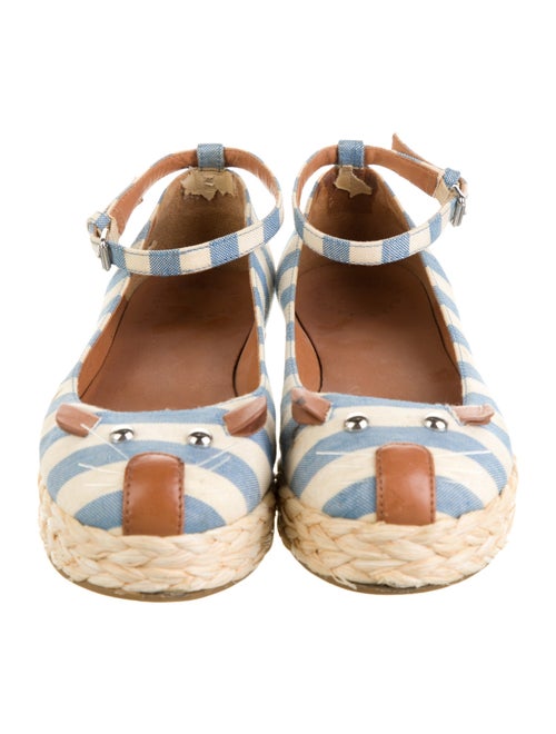 Marc by Marc Jacobs Canvas Striped Espadrilles