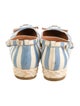 Marc by Marc Jacobs Canvas Striped Espadrilles