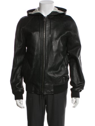 Marc by Marc Jacobs Lamb Leather Moto Jacket