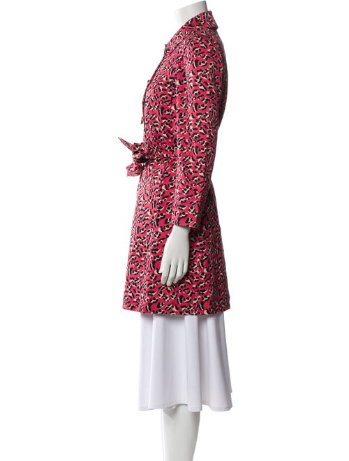 Marc by Marc Jacobs Animal Print Trench Coat