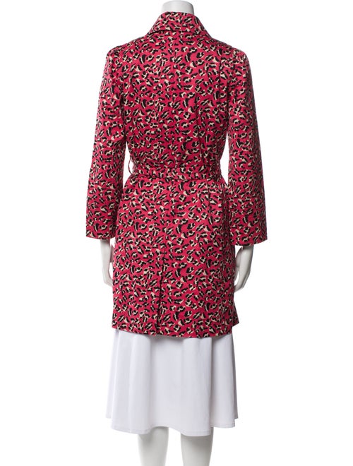 Marc by Marc Jacobs Animal Print Trench Coat