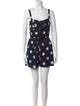 Marc by Marc Jacobs Polka Dot Print Square Neckline Romper
