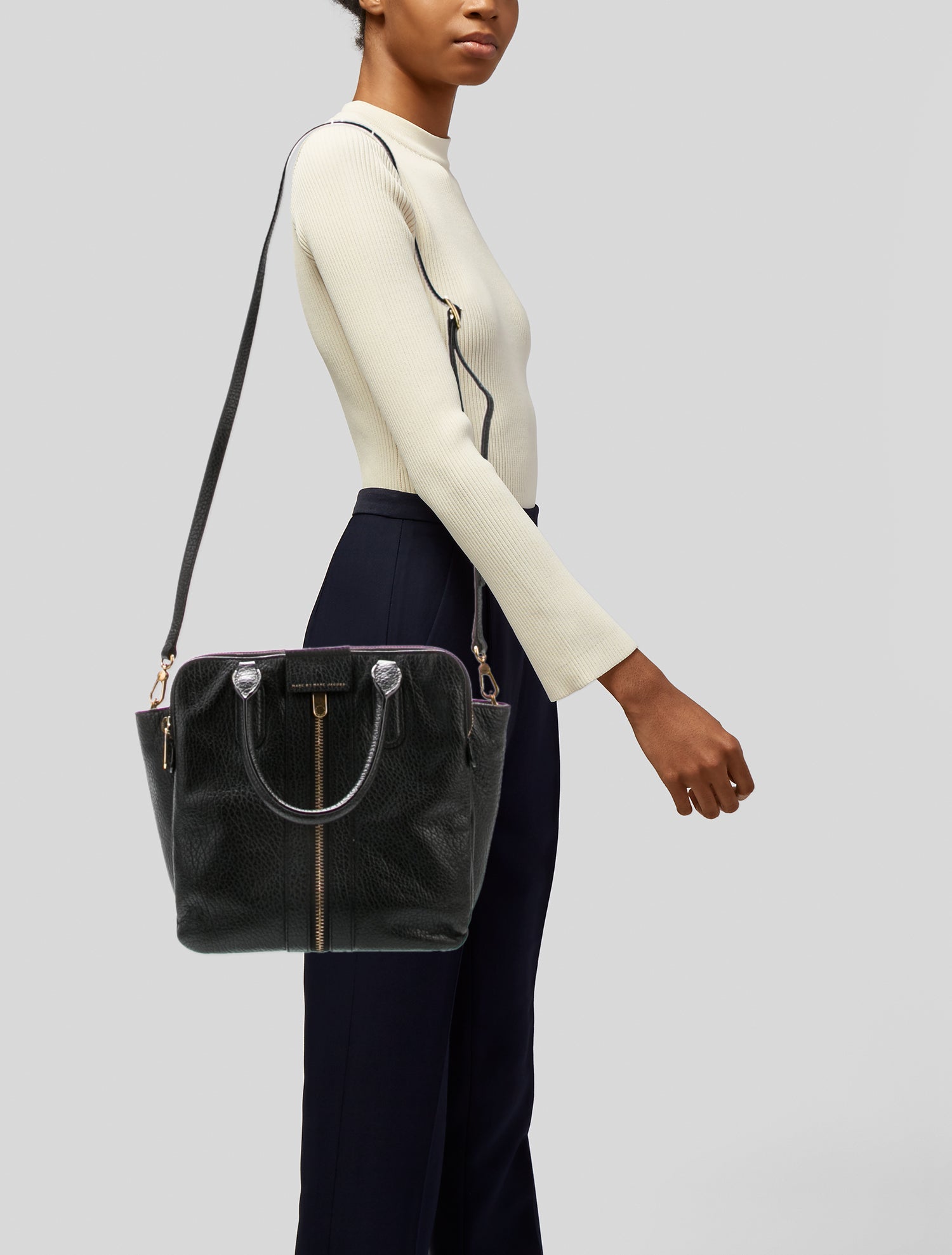 Marc by Marc Jacobs Leather Top Handle Bag