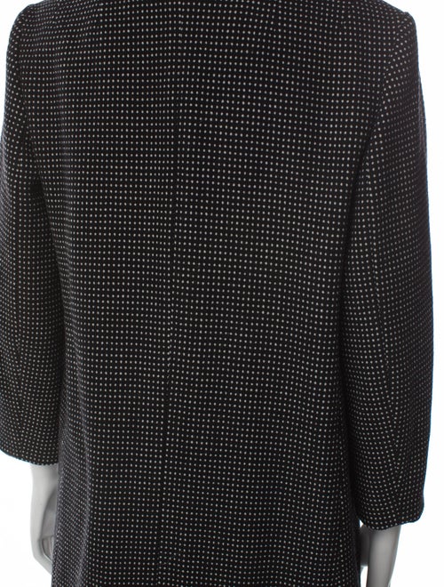 Marc by Marc Jacobs Wool Plaid Print Peacoat