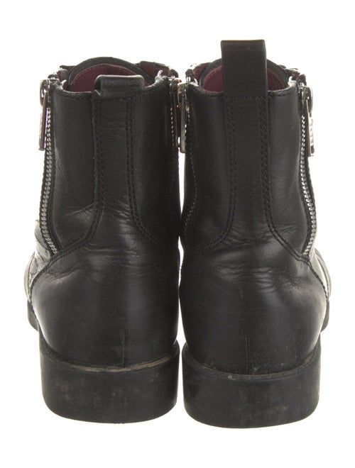 Marc by Marc Jacobs Leather Combat Boots