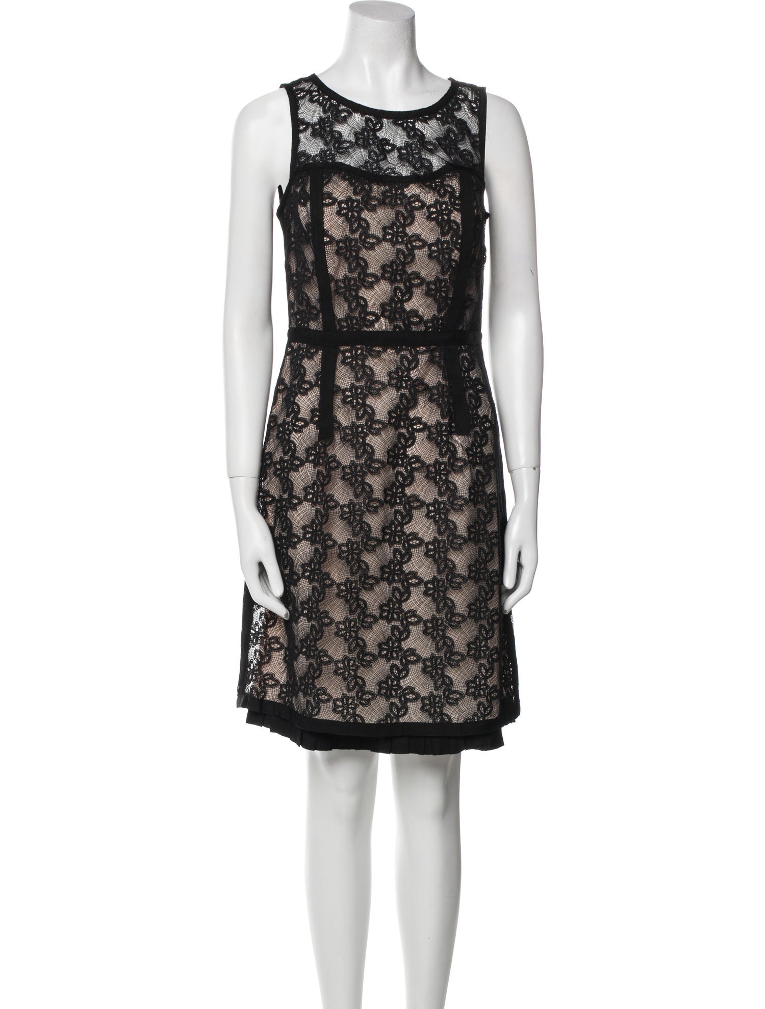 Marc by Marc Jacobs Lace Pattern Mini Dress