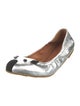 Marc by Marc Jacobs Leather Studded Accents Ballet Flats