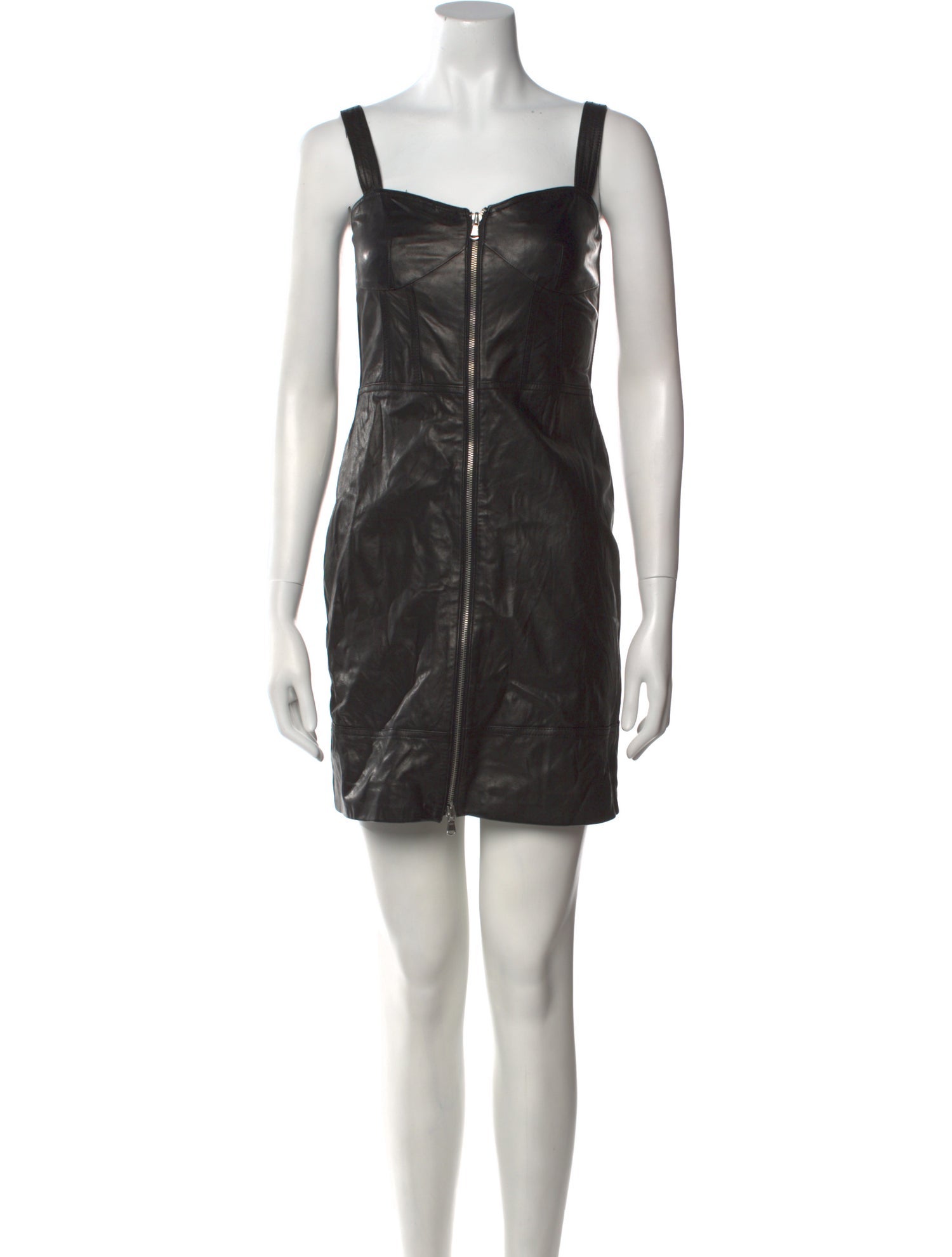 Marc by Marc Jacobs Leather Mini Dress