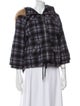 Marc by Marc Jacobs Silk Plaid Print Jacket