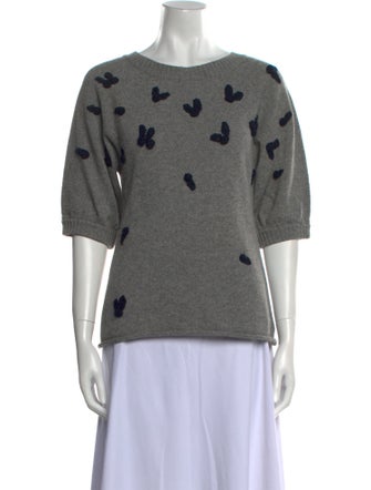 Marc by Marc Jacobs Wool Graphic Print Sweater