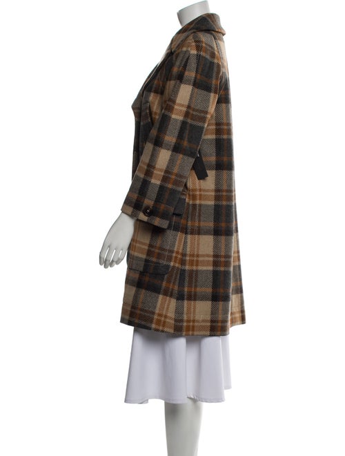 Marc by Marc Jacobs Plaid Print Peacoat