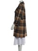 Marc by Marc Jacobs Plaid Print Peacoat