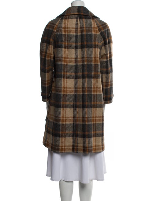 Marc by Marc Jacobs Plaid Print Peacoat