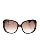 Marc by Marc Jacobs Oversize Gradient Sunglasses