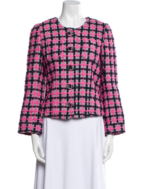 Marc by Marc Jacobs Wool Plaid Print Jacket