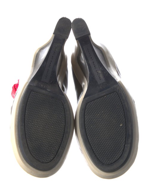 Marc by Marc Jacobs Leather Printed Sandals