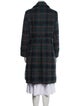 Marc by Marc Jacobs Wool Plaid Print Coat