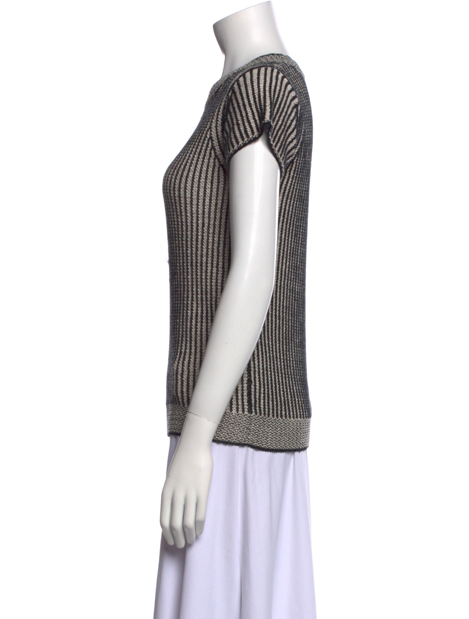 Marc by Marc Jacobs Linen Striped Sweater