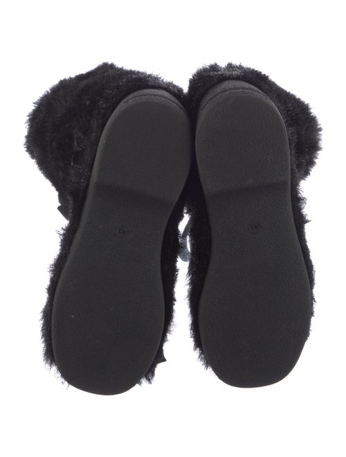 Marc by Marc Jacobs Faux Fur Striped Lace-Up Boots