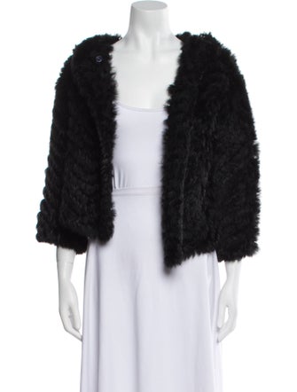 Marc by Marc Jacobs Wool Fur Jacket