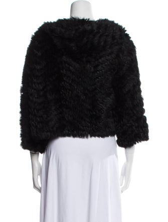 Marc by Marc Jacobs Wool Fur Jacket