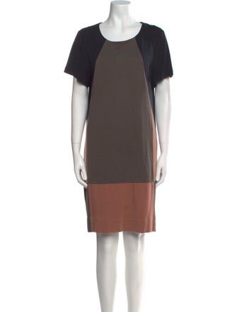 Marc by Marc Jacobs Colorblock Pattern Mini Dress