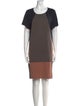 Marc by Marc Jacobs Colorblock Pattern Mini Dress