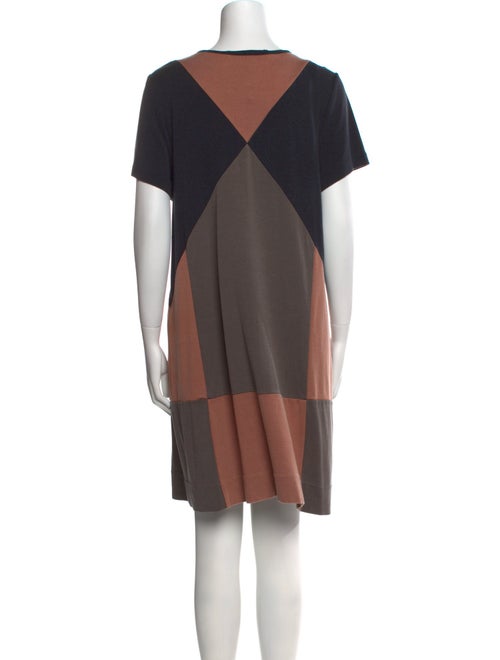 Marc by Marc Jacobs Colorblock Pattern Mini Dress