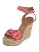 Marc by Marc Jacobs Satin Floral Print Espadrilles
