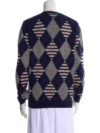 Marc by Marc Jacobs Wool Printed Sweater