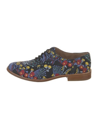 Marc by Marc Jacobs Leather Floral Print Oxfords