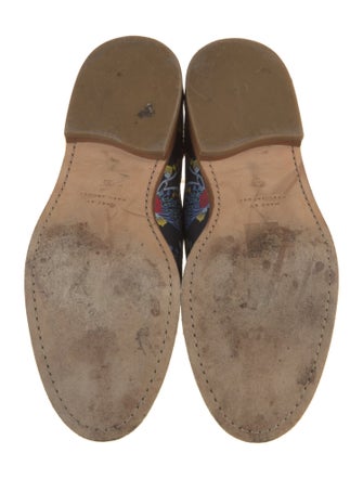 Marc by Marc Jacobs Leather Floral Print Oxfords