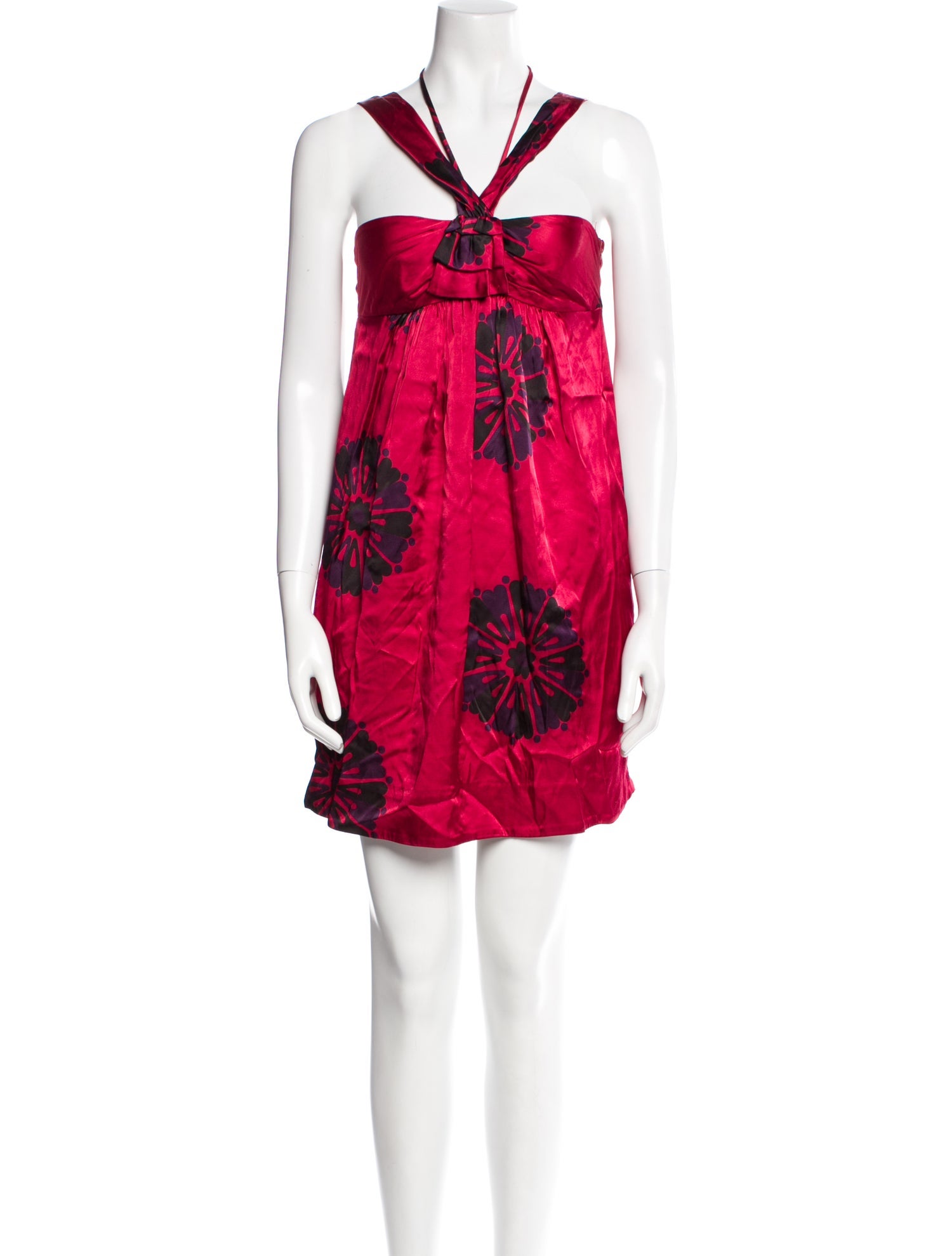 Marc by Marc Jacobs Floral Print Mini Dress