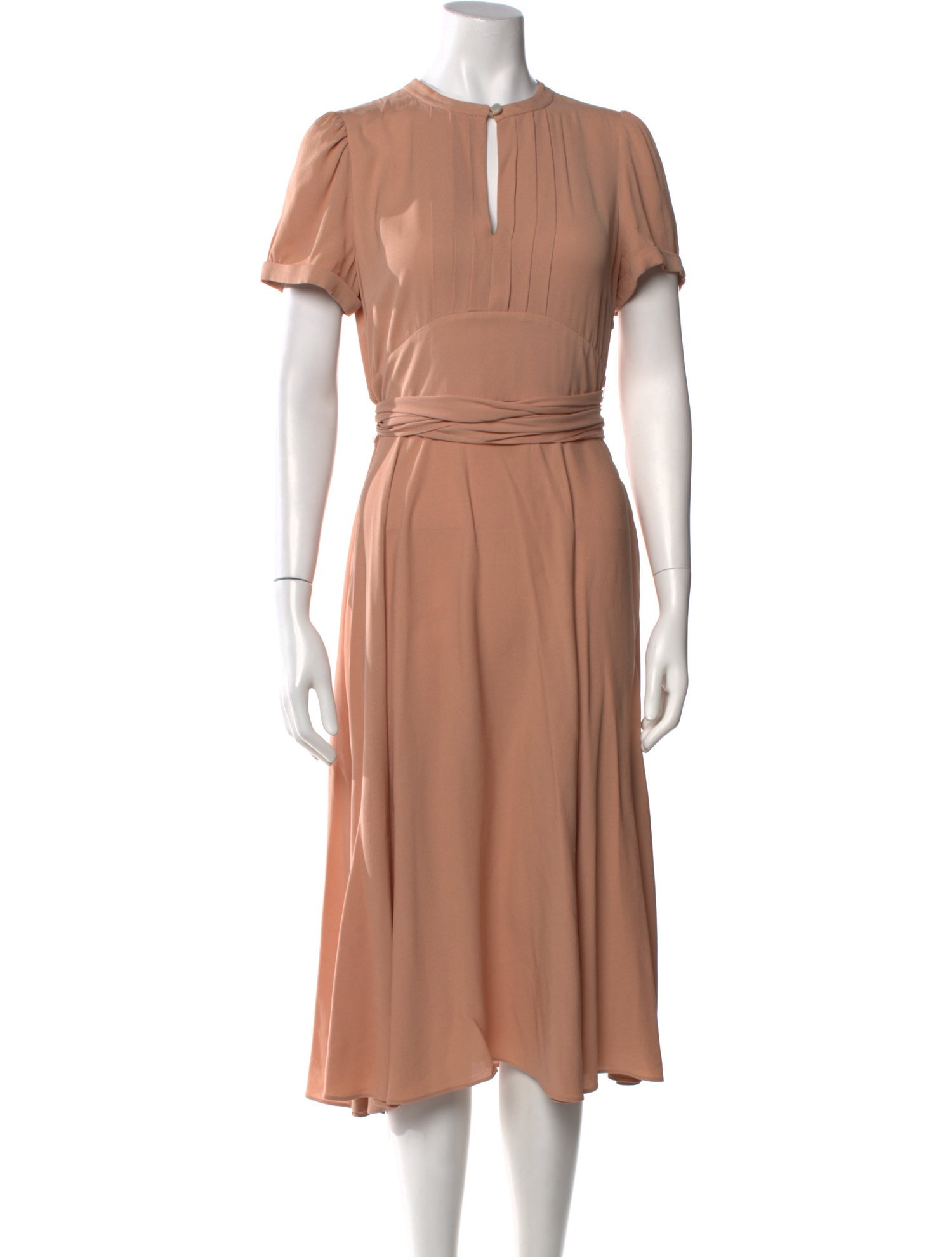 Marc by Marc Jacobs Silk Midi Length Dress
