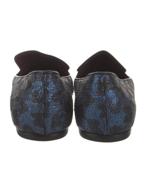 Marc by Marc Jacobs Sequins Animal Print Loafers