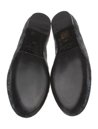 Marc by Marc Jacobs Sequins Animal Print Loafers