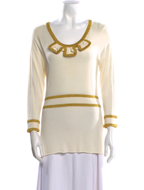 Marc by Marc Jacobs Striped Scoop Neck Sweater