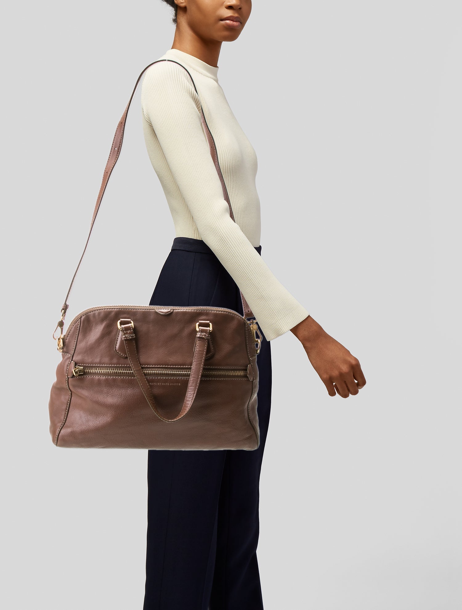 Marc by Marc Jacobs Leather Top Handle Bag