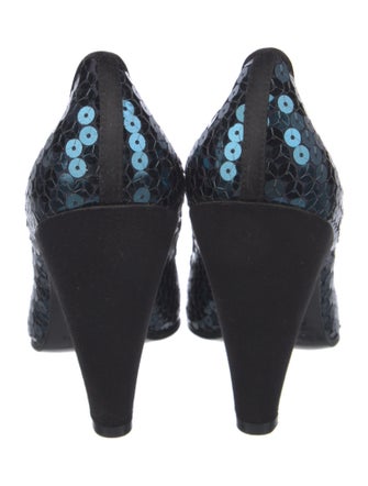 Marc by Marc Jacobs Sequins Bow Accents Pumps