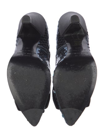Marc by Marc Jacobs Sequins Bow Accents Pumps