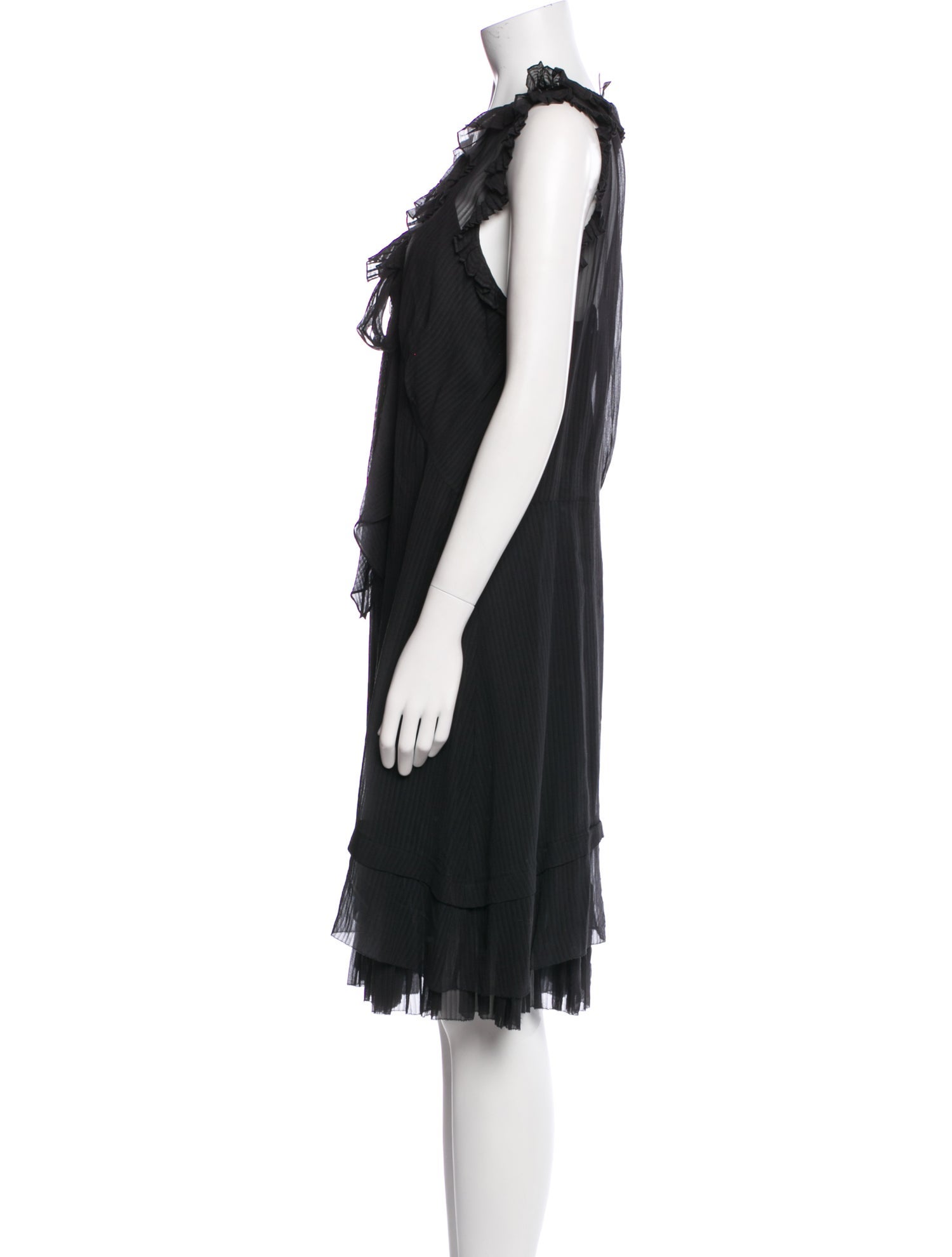 Marc by Marc Jacobs Silk Midi Length Dress