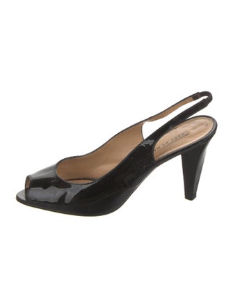 Marc by Marc Jacobs Patent Leather Slingback Pumps