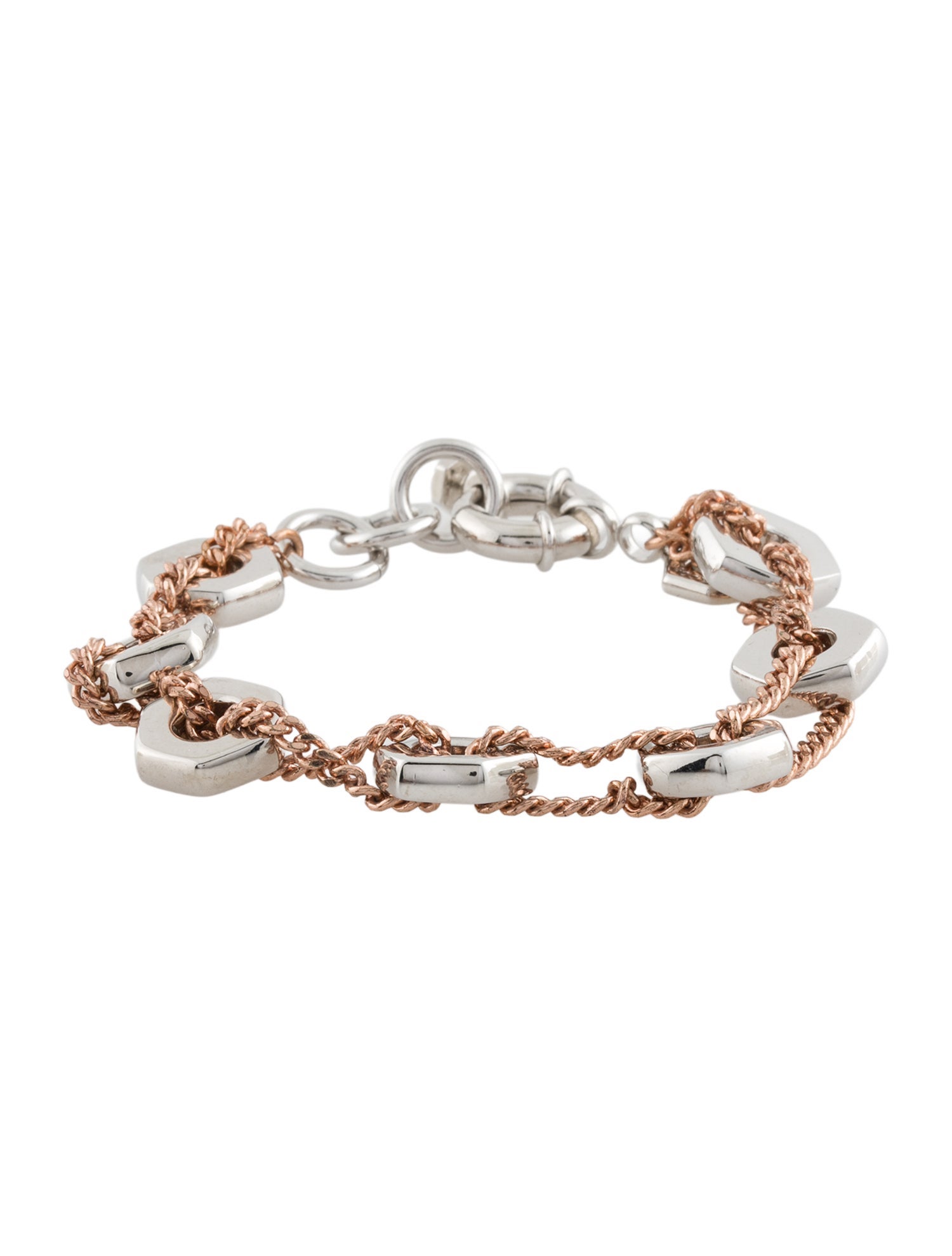 Marc by Marc Jacobs Bolts & Chain Link Bracelet