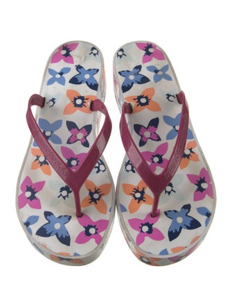 Marc by Marc Jacobs Rubber Printed Flip Flops