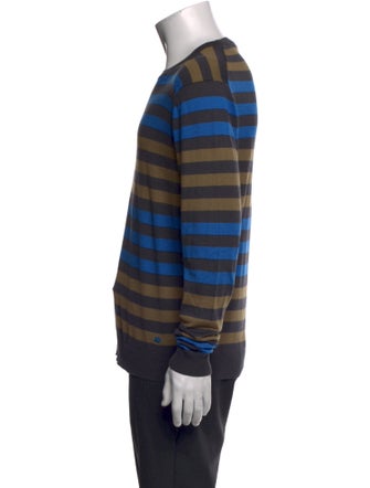 Marc by Marc Jacobs Striped Crew Neck Pullover