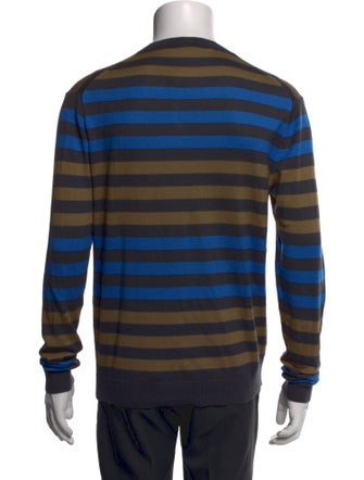 Marc by Marc Jacobs Striped Crew Neck Pullover