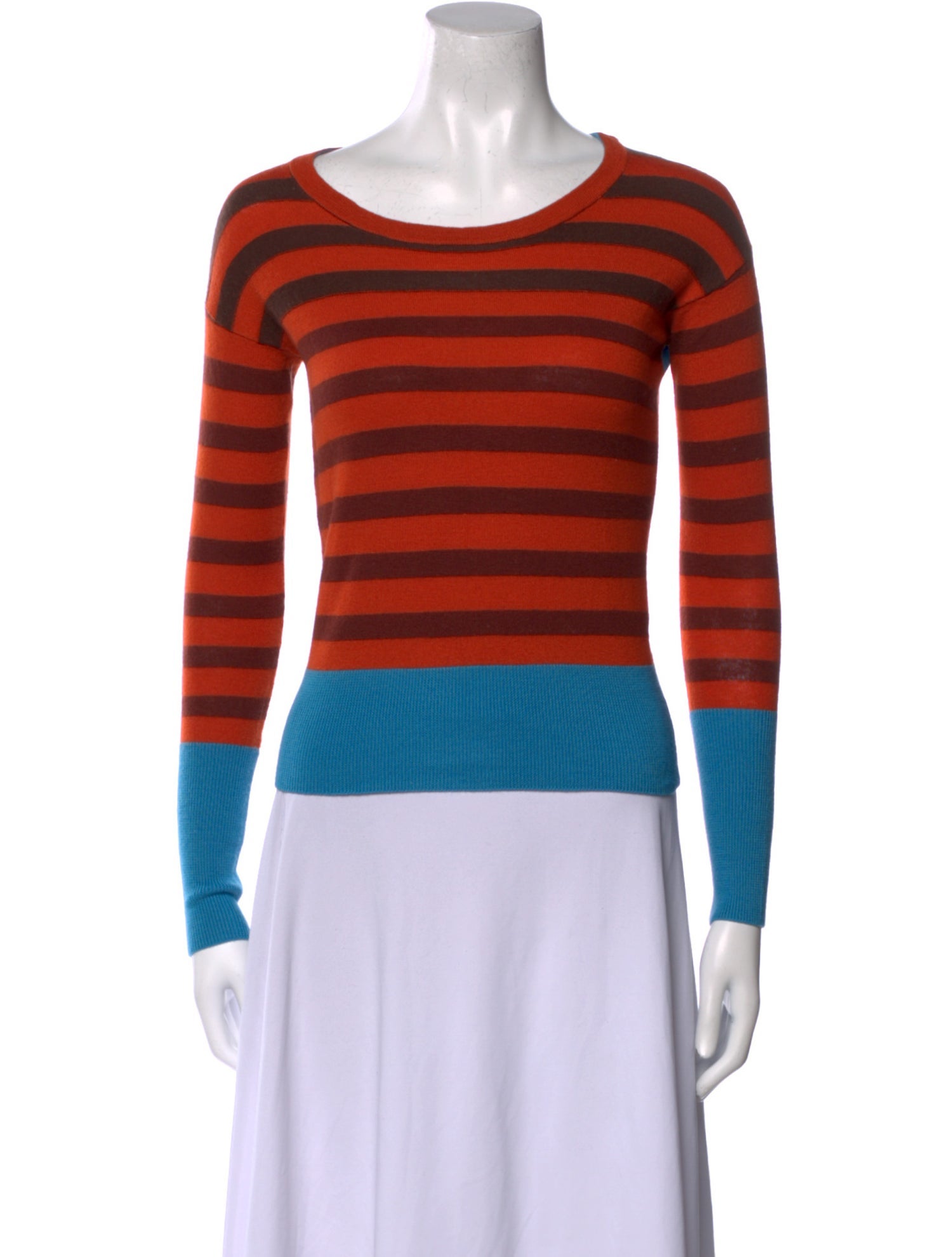 Marc by Marc Jacobs Merino Wool Striped Sweater